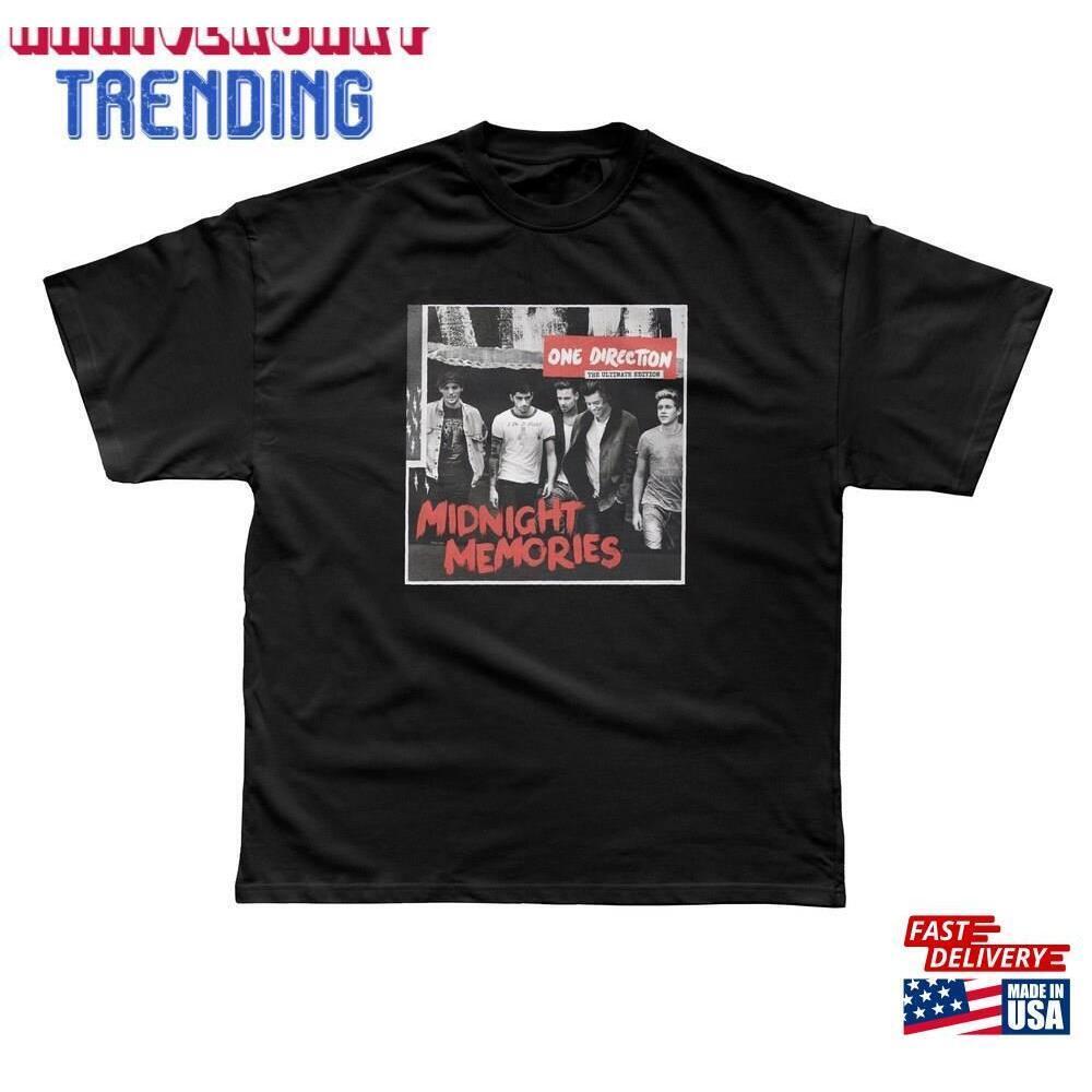 One Direction Shirt Midnight Memories Tshirt Unisex
